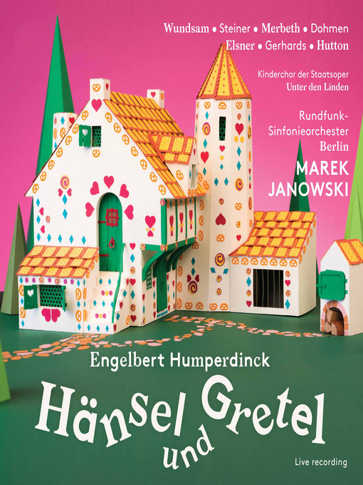 Cover image for Hänsel und Gretel